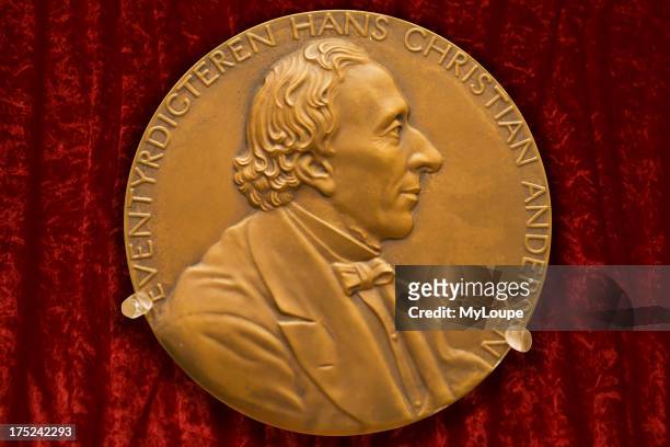 Portrait medal of the Danish fairytale writer Hans Christian Andersen