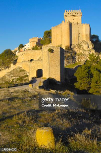 Marques de Villena Castle , Alarcon, Cuenca province, Castilla-La Mancha, Spain