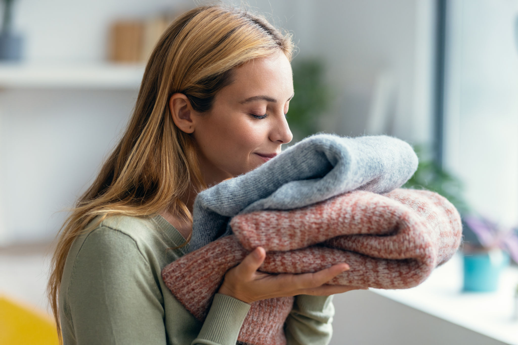 washing clothes