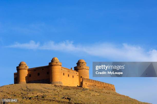 La Calahorra Renaissance castle at la Calahorra village. Granada province, Andalusia, Spain