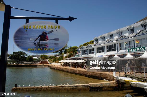 Simonstown waterfront in the western Cape close to Cape Town South Africa South African holiday resort and naval base