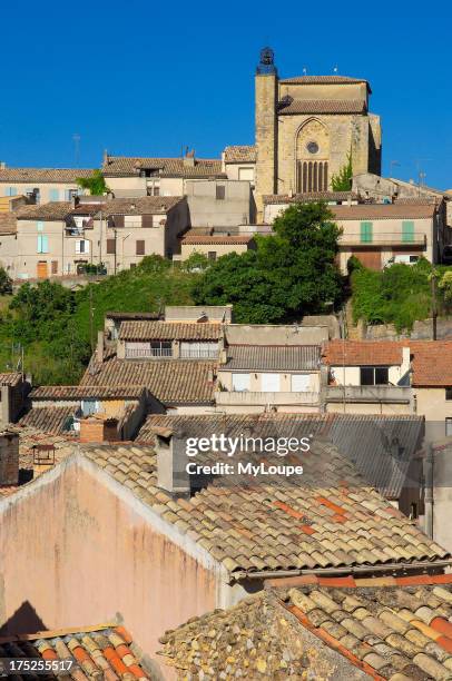 Valensole Village. Alpes de Haute Provence. Provence. Provenza-Alpes-Costa Azul. France