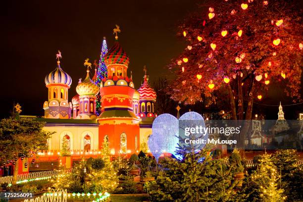 The Russian christmas theme in Tivoli Copenhagen