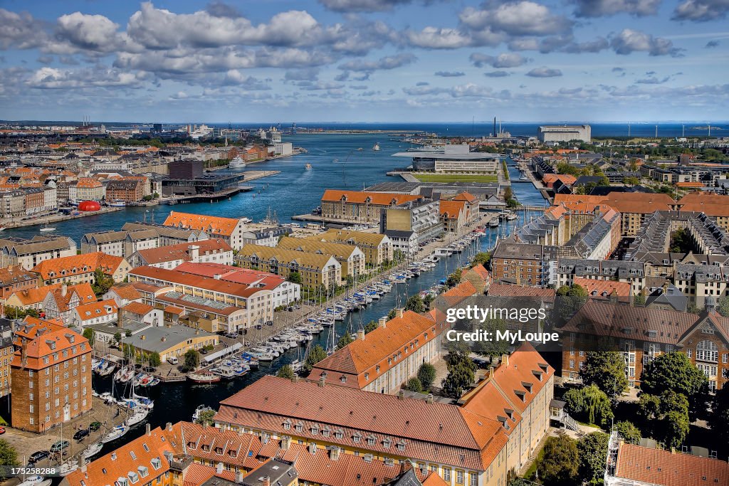 View to Copenhagen harbour 