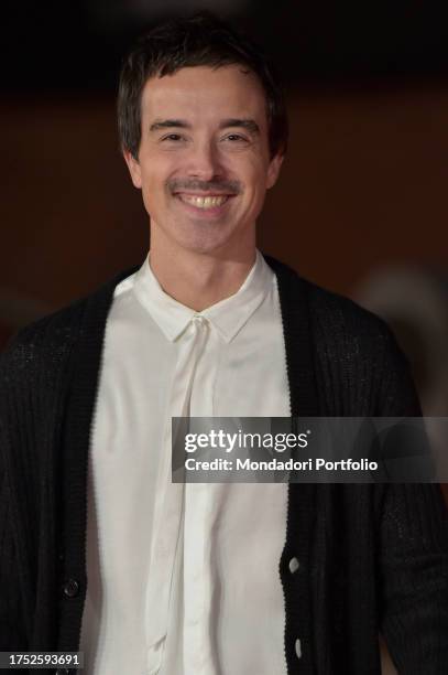 Italian singer Antonio Diodato at Rome Film Fest 2023. Palazzina Laf Red Carpet. Rome , October 21st, 2023