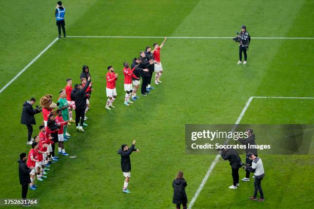 Malik Tillman of PSV, Andre Ramalho of PSV, Sergino Dest of PSV, Ricardo Pepi of PSV, Johan Bakayoko of PSV, Shurandy Sambo of PSV, Isaac Babadi of...