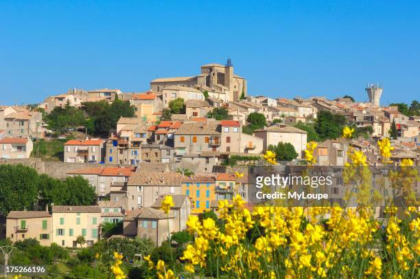 Valensole Village. Alpes de Haute Provence. Provence. Provenza-Alpes-Costa Azul. France