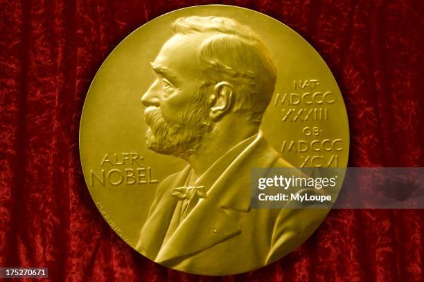 Johannes V. Jensens Nobel Prize winner medal from 1944