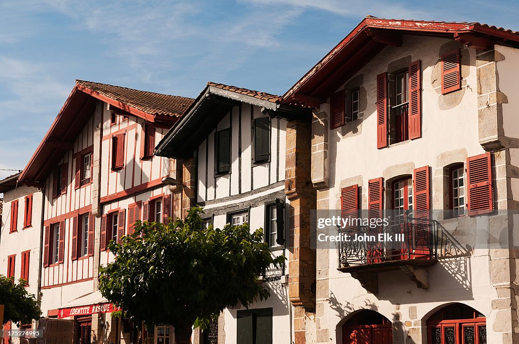 Basque House Traditional Basque Houses High-Res Stock Photo - Getty Images