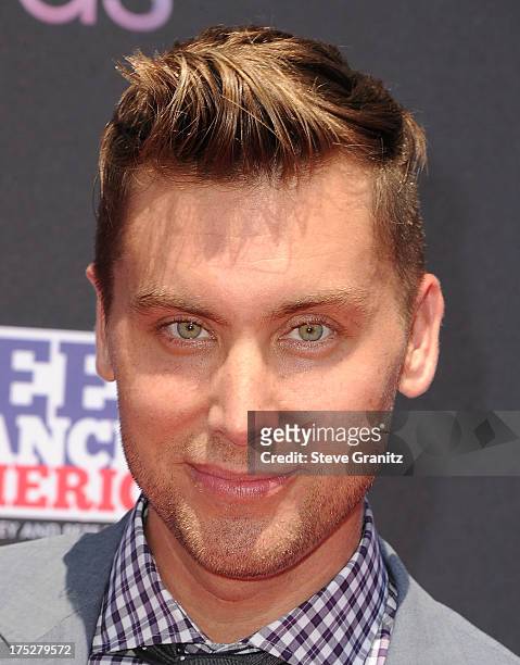 Host Lance Bass attends CW Network's 2013 Young Hollywood Awards presented by Crest 3D White and SodaStream held at The Broad Stage on August 1, 2013...