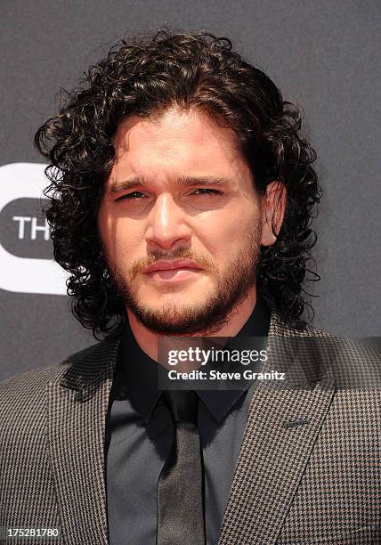 Actor Kit Harington attends CW Network's 2013 Young Hollywood Awards presented by Crest 3D White and SodaStream held at The Broad Stage on August 1,...