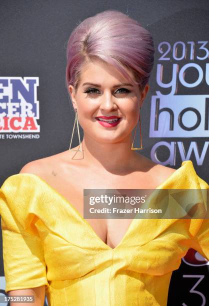 Personality Kelly Osbourne attends CW Network's 2013 Young Hollywood Awards presented by Crest 3D White and SodaStream held at The Broad Stage on...