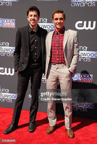 Actors Christopher Mintz-Plasse and Dave Franco attend CW Network's 2013 Young Hollywood Awards presented by Crest 3D White and SodaStream held at...