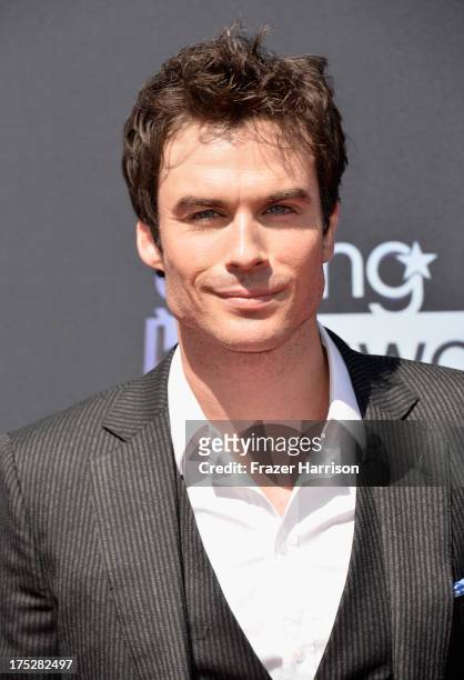 Actor Ian Somerhalder attends CW Network's 2013 Young Hollywood Awards presented by Crest 3D White and SodaStream held at The Broad Stage on August...