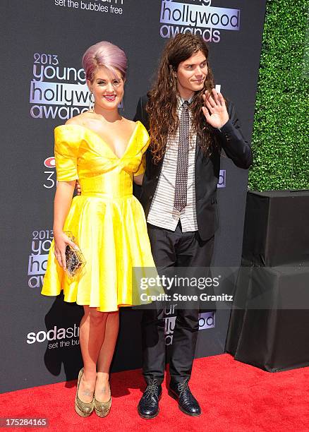 Personality Kelly Osbourne and Matthew Mosshart attend CW Network's 2013 2013 Young Hollywood Awards presented by Crest 3D White and SodaStream held...