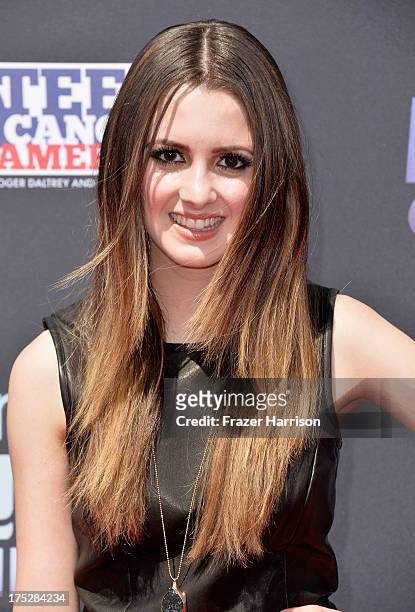 Actress Laura Marano attends CW Network's 2013 Young Hollywood Awards presented by Crest 3D White and SodaStream held at The Broad Stage on August 1,...