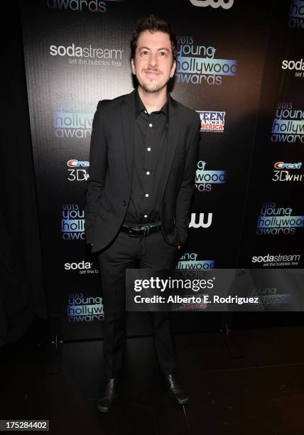 Actor Christopher Mintz-Plasse attends CW Network's 2013 Young Hollywood Awards presented by Crest 3D White and SodaStream held at The Broad Stage on...