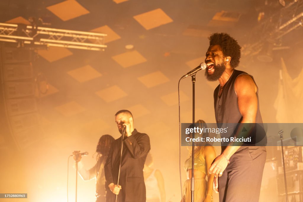 Young Fathers Perform At The Barrowland Ballroom