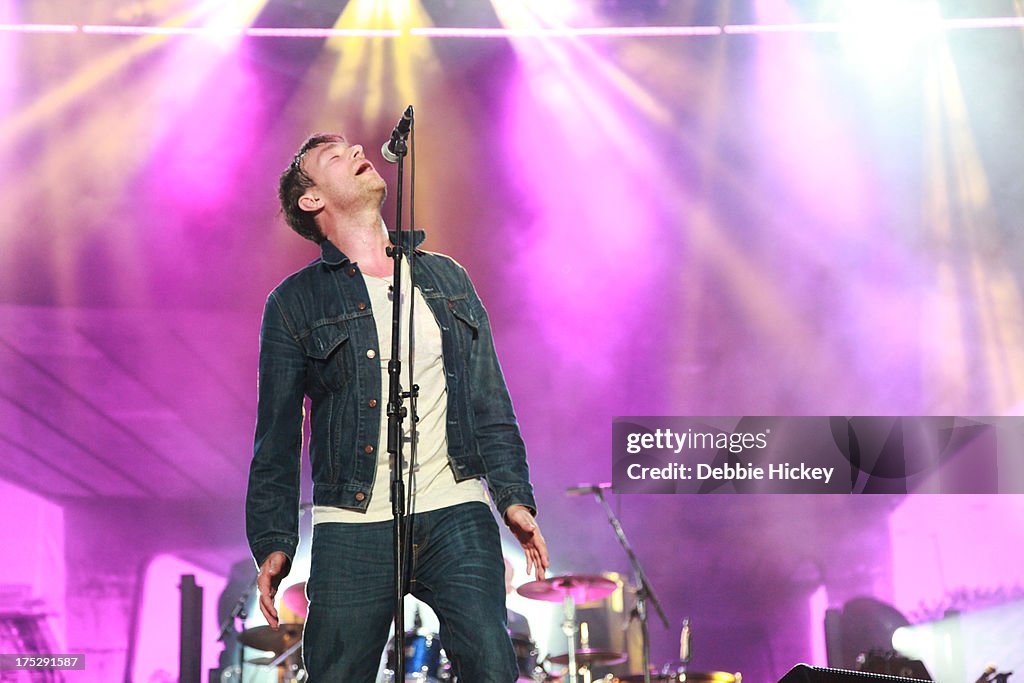 Blur Perform At Kilmainham