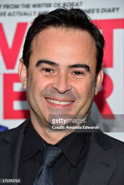 Actor Nelson Ascencio arrives at a special Los Angeles screening of "I Give It A Year" at the ArcLight Hollywood on August 1, 2013 in Hollywood,...