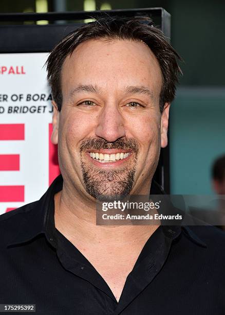 Actor Gabriel Jarret arrives at a special Los Angeles screening of "I Give It A Year" at the ArcLight Hollywood on August 1, 2013 in Hollywood,...