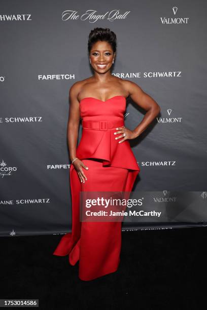 Montego Glover attends Angel Ball 2023 hosted by Gabrielle's Angel Foundation at Cipriani Wall Street on October 23, 2023 in New York City.