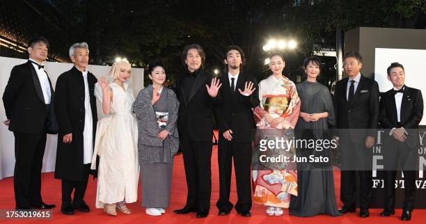 Screenwriter Takuma Takasaki, Actors Min Tanaka, Aoi Yamada, Sayuri Ishikawa, Koji Yakusho, Tokio Emoto, Arisa Nakano, Yumi Aso, Tonokazu Miura and...