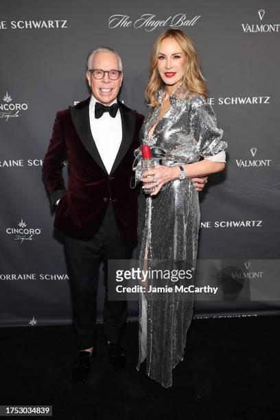 Tommy Hilfiger and Dee Ocleppo Hilfiger attend Angel Ball 2023 hosted by Gabrielle's Angel Foundation at Cipriani Wall Street on October 23, 2023 in...