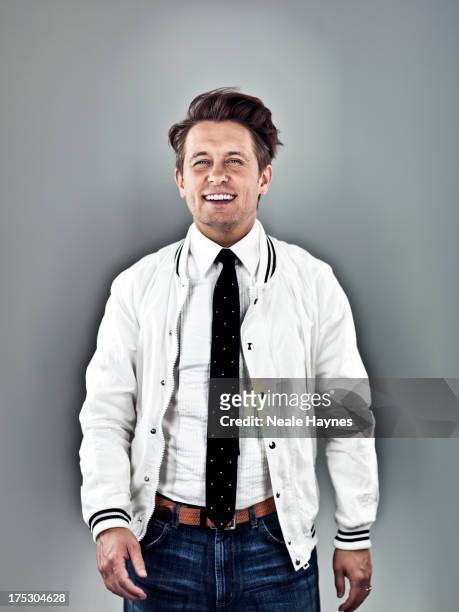 Singer Mark Owen is photographed for Event magazine on May 2, 2013 in London, England.