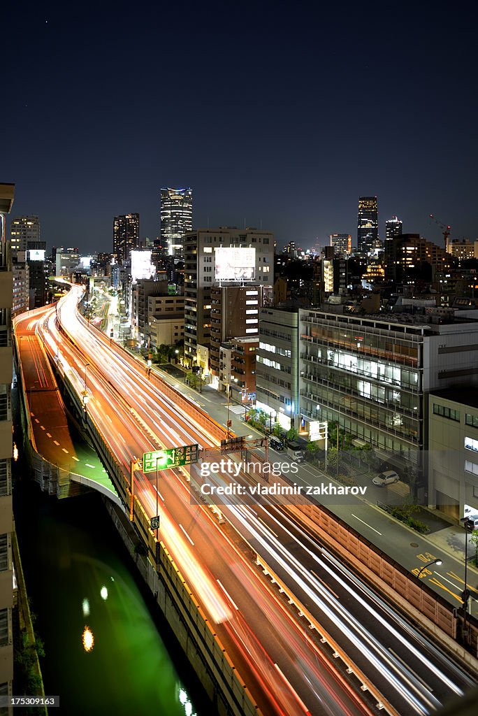 Tokyo at night