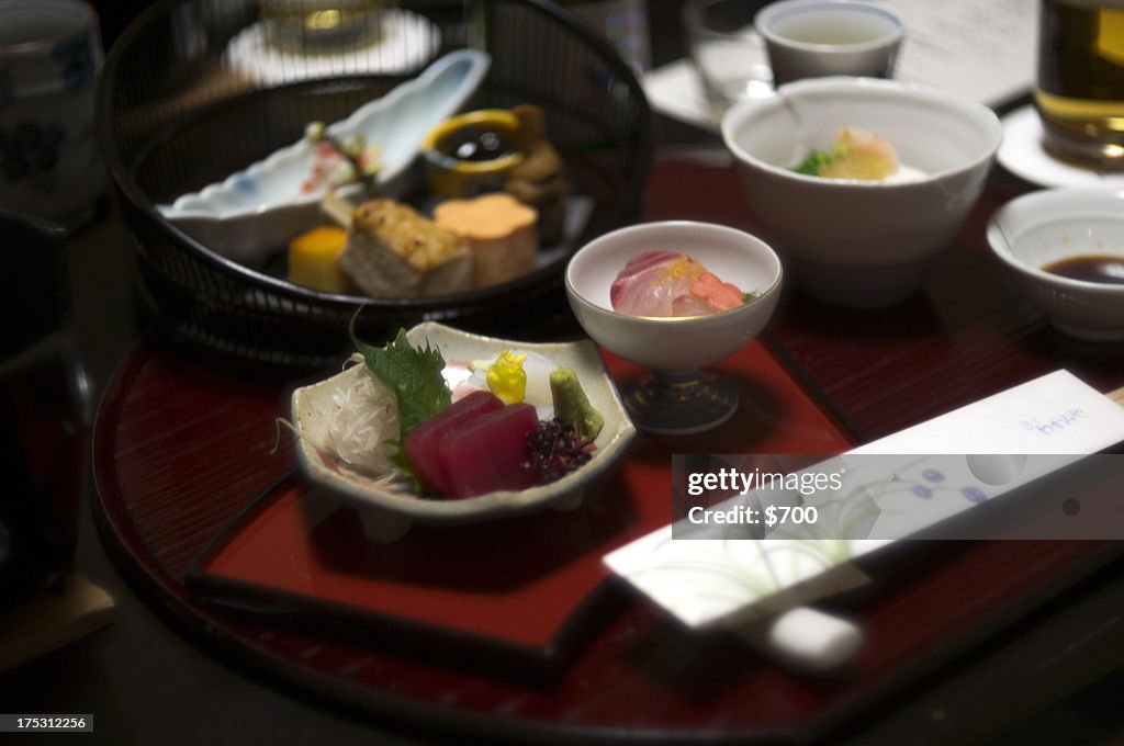 Kaiseki cuisine Sashimi Japan