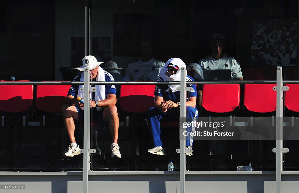 England v Australia: 3rd Investec Ashes Test - Day Two