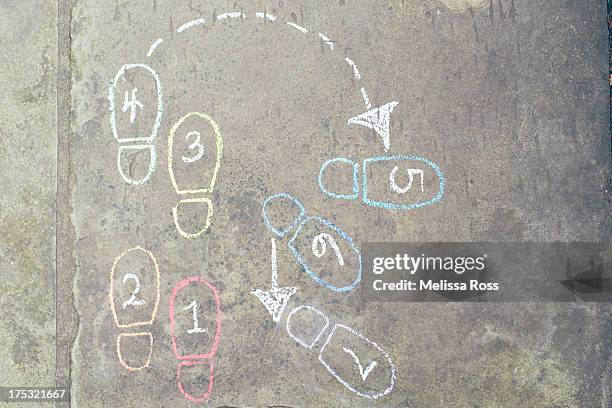 47 Sidewalk Chalk Numbers Stock Photos, High-Res Pictures, and Images ...