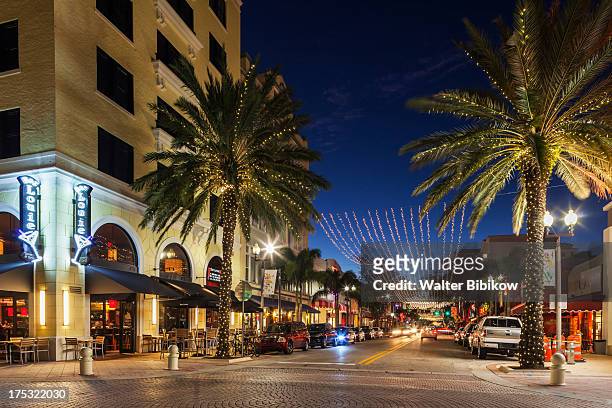 west palm beach, florida, exterior view - west palm beach stock pictures, royalty-free photos & images