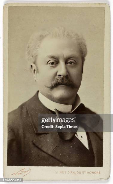 Portrait of Adolphe Dupuis , , Atelier Nadar, Photographer, Martinet , Diffuseur, Before 1891, 2nd half of the 19th century, Photography, Graphic...