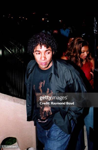 Actor Allen Payne arrives to a special dinner during the 'Tate Brothers Foundation Celebrity Weekend' in Chicago, Illinois in September 2005.