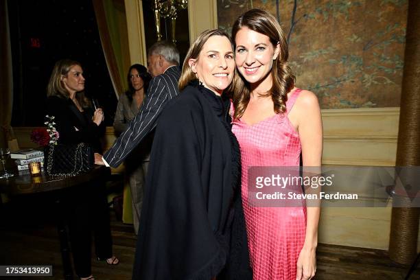 Susan Del Percio and Melissa DeRosa celebrate the launch of her new book “What’s Left Unsaid” at Hotel Chelsea on October 23, 2023 in New York City.