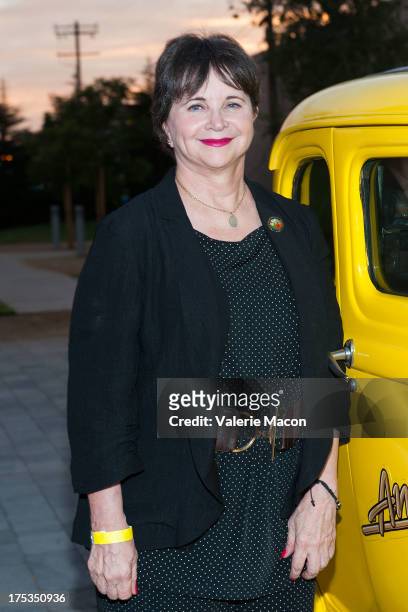 Actress Cindy Williams attends The Academy Of Motion Picture Arts And Sciences' Oscars Outdoors Screening Of "American Graffiti" on August 2, 2013 in...