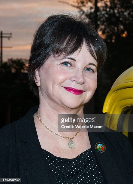 Actress Cindy Williams attends The Academy Of Motion Picture Arts And Sciences' Oscars Outdoors Screening Of "American Graffiti" on August 2, 2013 in...