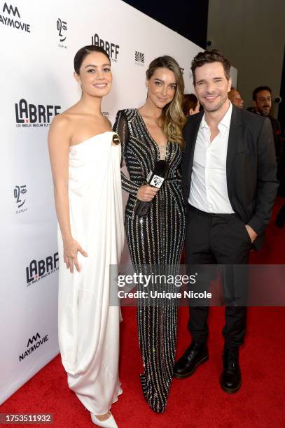 Sophie Charlotte. Giselle Claudino and Daniel de Oliveira attend the 16th Edition Of Los Angeles Brazilian Film Festival - Opening Night Gala...