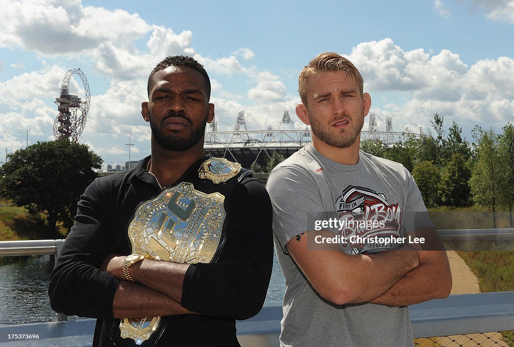 Jon Jones and Alex Gustafsson Press Tour - London