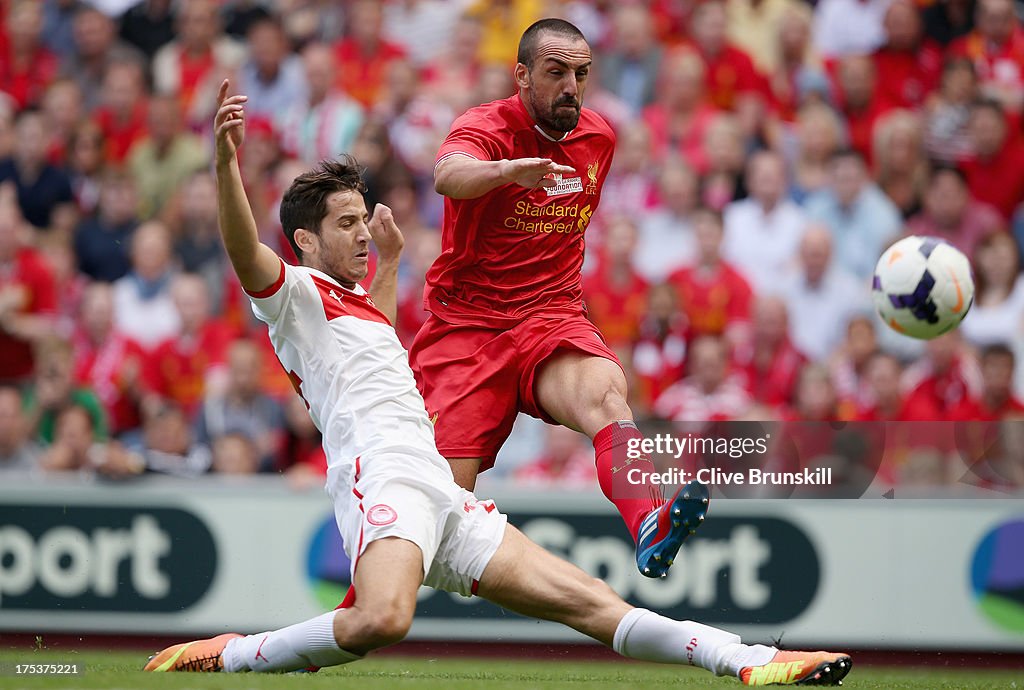 Liverpool v Olympiacos - Steven Gerrard Testimonial