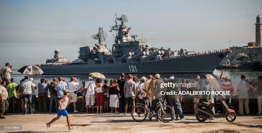 CUBA-RUSSIA-WARSHIPS