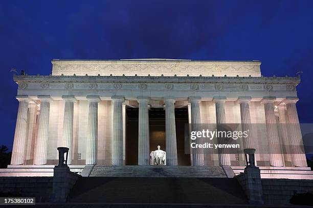 lincoln memorial - lincoln memorial stock pictures, royalty-free photos & images