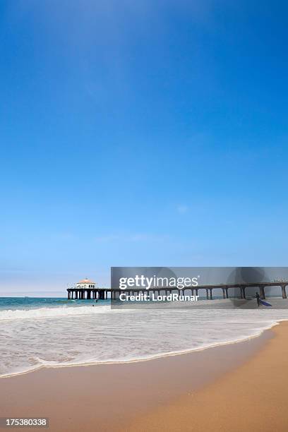 manhattan beach - manhattan beach stockfoto's en -beelden