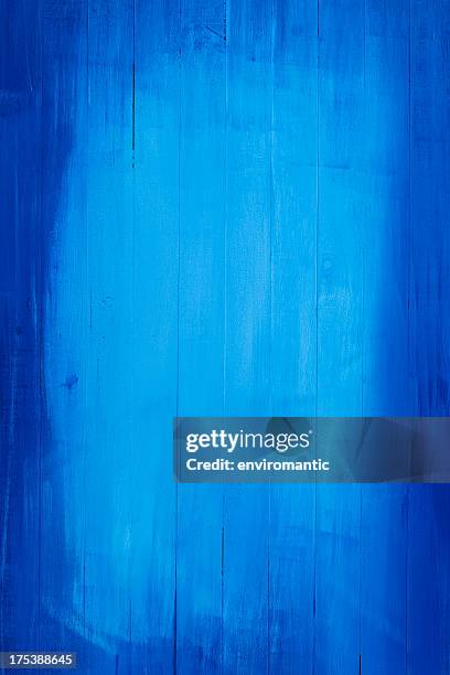 old wooden board background. - blue wood stock pictures, royalty-free photos & images