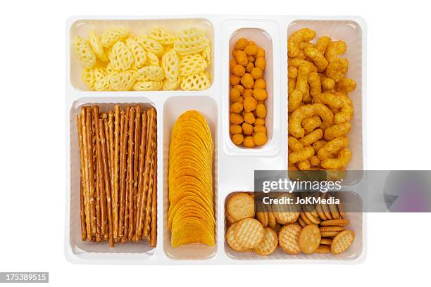 plastic snack box - bread packet stock pictures, royalty-free photos & images