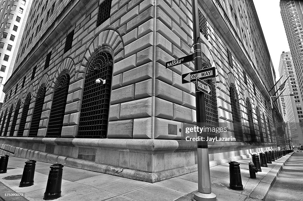 Federal Reserve Building, Lower Manhattan Financial District, New York City