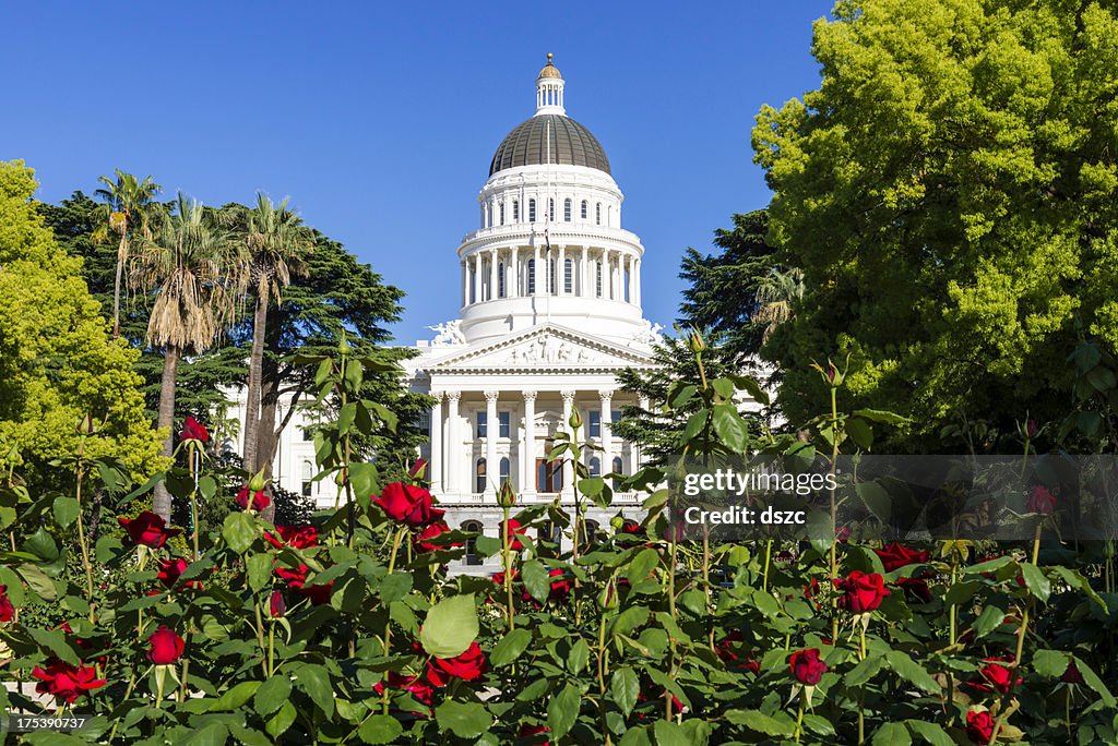 California State Capitol Building in Sacramento, CA, USA