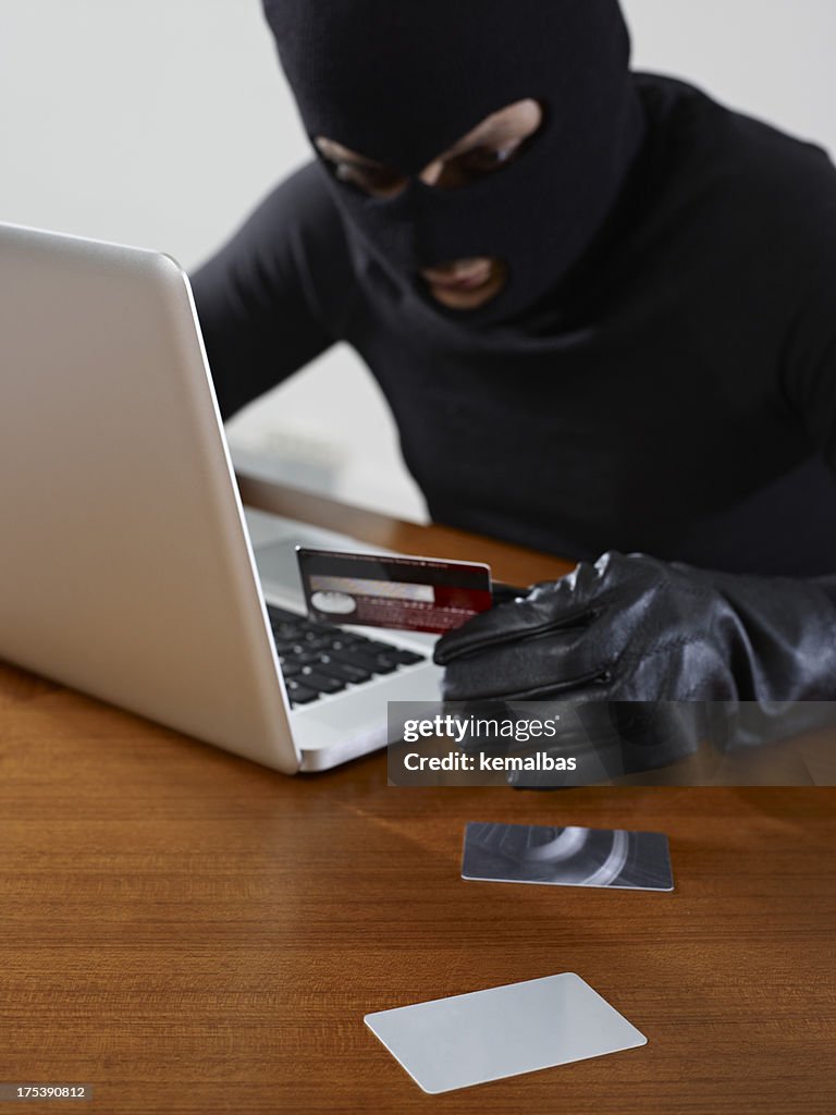 Computer Robber Computer Thief High-Res Stock Photo - Getty Images